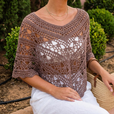 Celiora Poncho Crochet Pattern