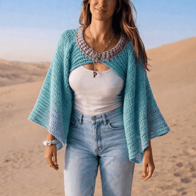 Oversized Lery Chunky Sweater crochet pattern